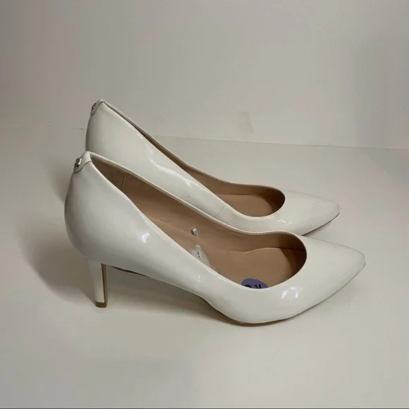 Elegant White Women's Heels - Picture 3 of 4